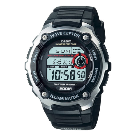 WV-200A-1AVCF Reloj Casio para Caballero, Wave Ceptor Illuminator