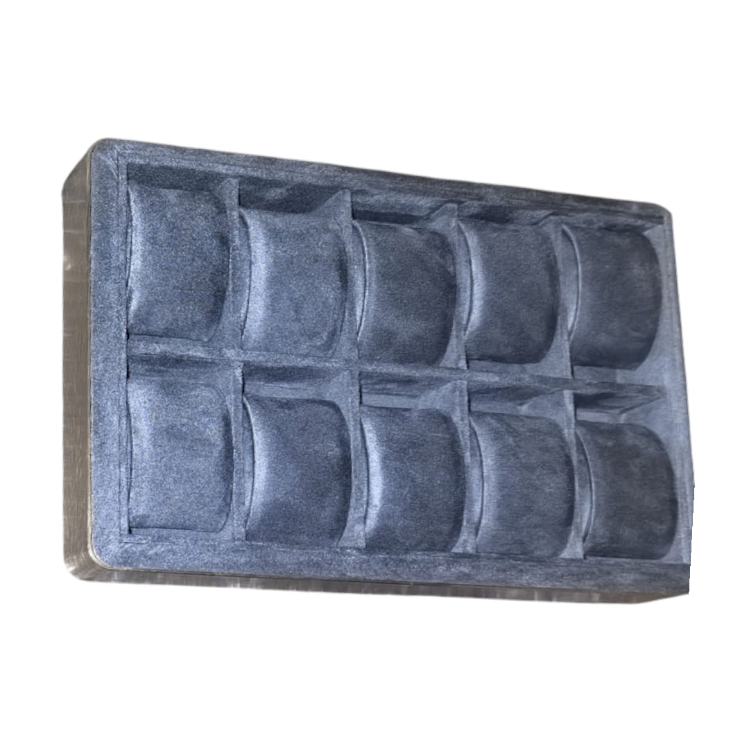 SL-10 Caja de relojes compartimiento de 10 espacios para exhibición