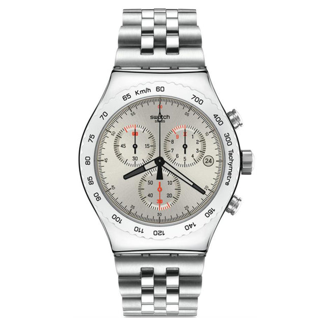 YVS405GD Swatch hombre correa metal Precio Guatemala –