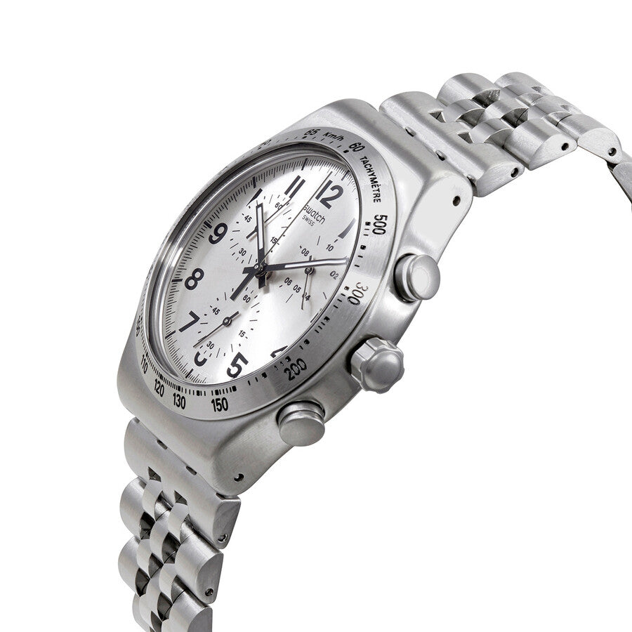 YVS425G Reloj Swatch Destination Upper East de caballero correa de metal