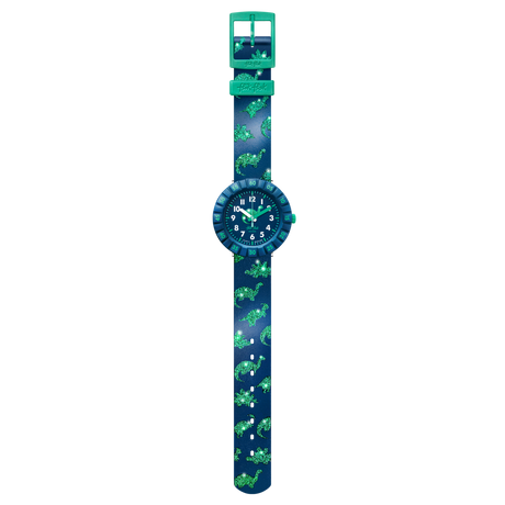 ZFCSP117 Swatch Flik Flak infantil Dinosaurios análogo