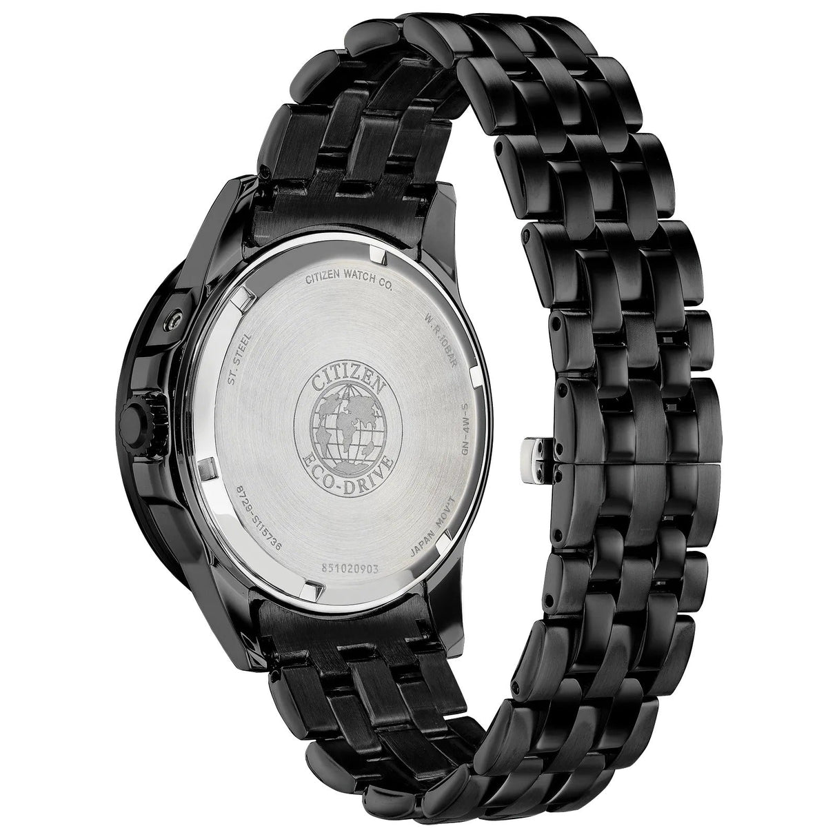 bu0057-54e Reloj Citizen Calendrier Moonphase de hombre pulsera de metal 44 mm