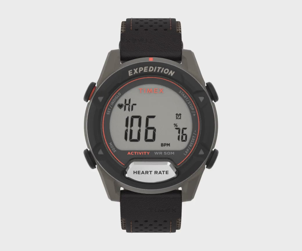 TW4B27100 Reloj Timex Expedition Trailblazer de hombre banda de piel 43 mm