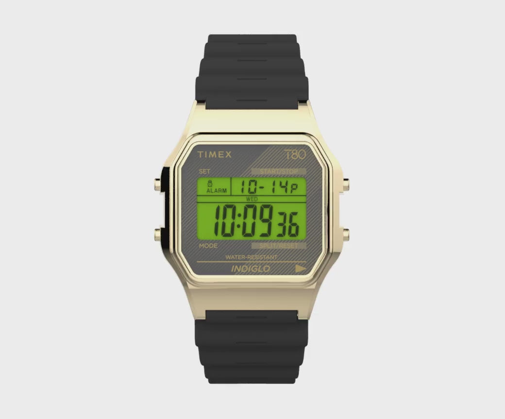 TW2V41000 Reloj Timex T80 unisex correa de resina 34 mm