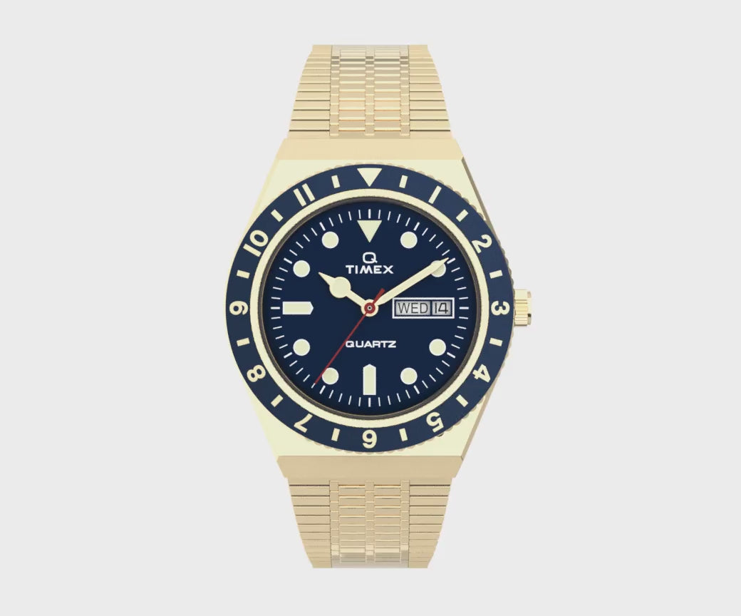 TW2U62000 Reloj Q Timex Reissue de hombre pulsera de metal 38 mm