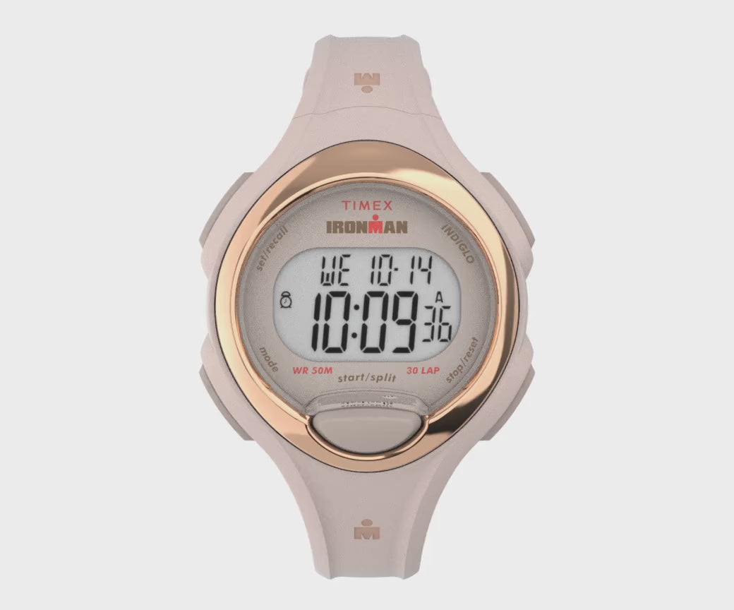 TW2W17400 Reloj Timex Ironman Essential Digital para Dama con Correa de Resina 34 mm