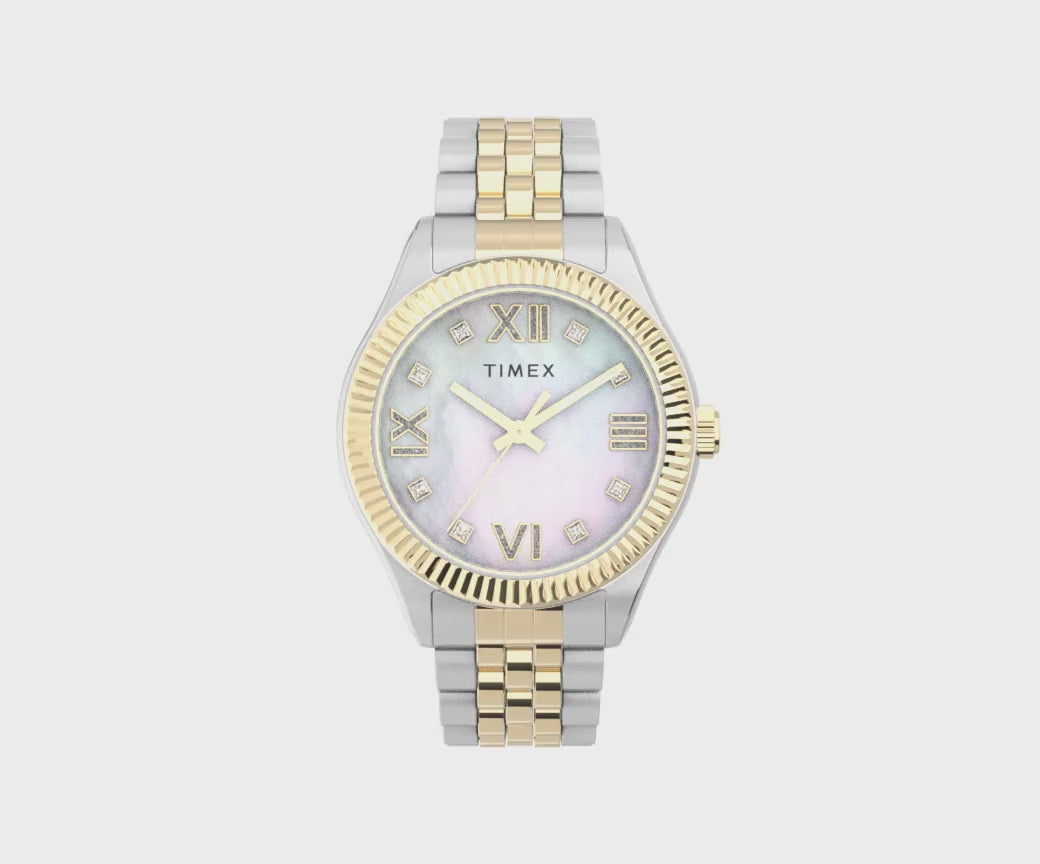 TW2V45600 Timex Waterbury de caballero pulsera de metal 34 mm