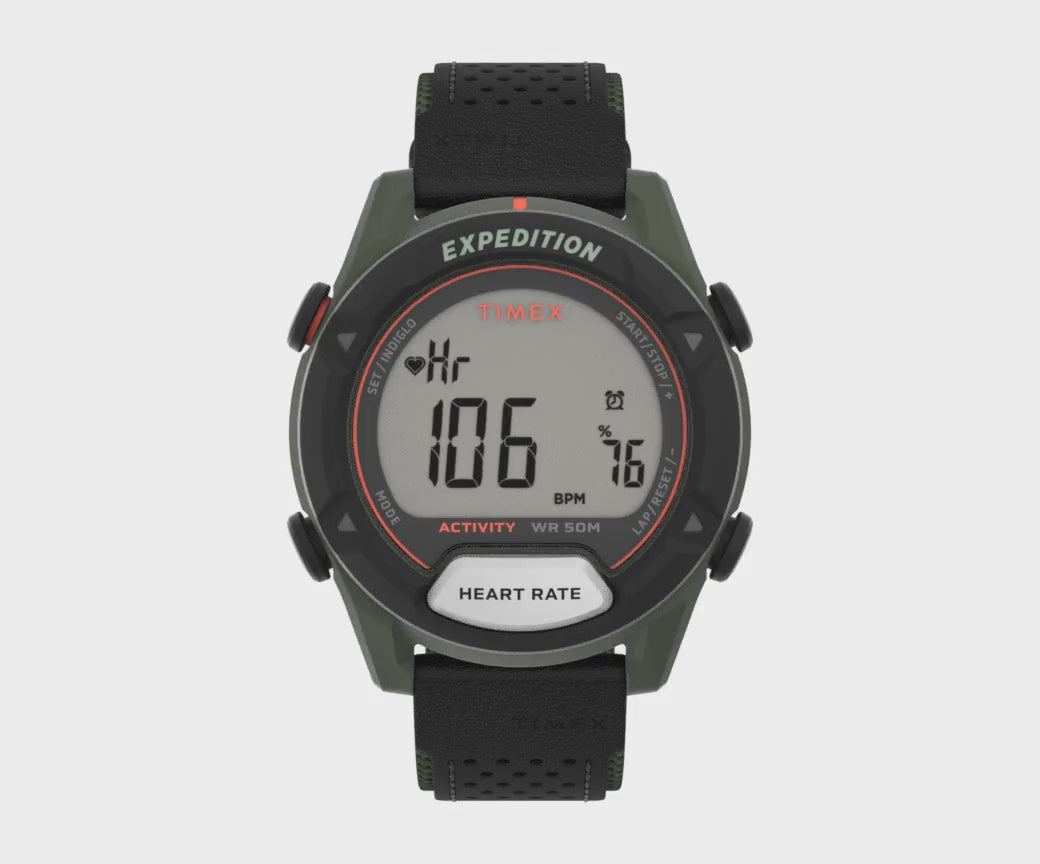 TW4B27000 Reloj Timex Expedition Trailblazer de hombre pulsera de cuero 43 mm