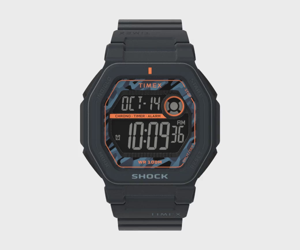 TW2V93800 Reloj Timex Command Encounter de hombre pulsera de silicona 45 mm