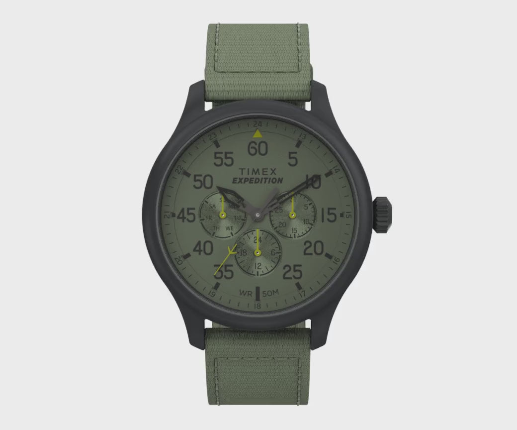 TW4B31000 Timex Expedition reloj para hombre pulsera tela estilo militar