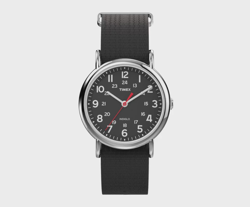 T2N647 Reloj Timex Weekender unisex pulsera de tela 38 mm