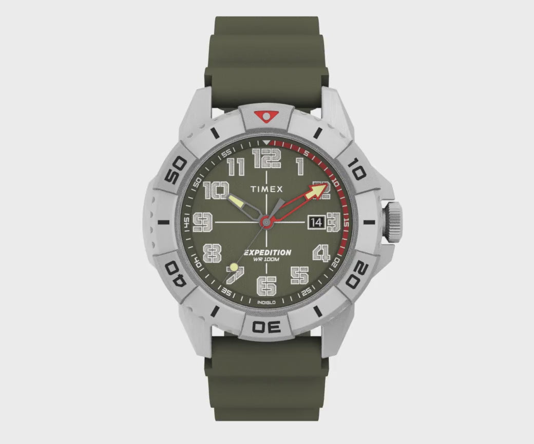 TW2V40700 Timex Expedition North Ridge de hombre pulsera de resina 42 mm