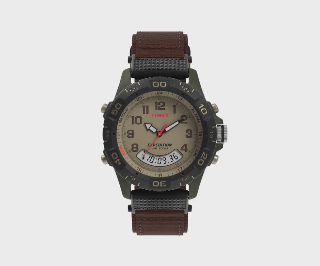 T45181 Reloj Timex Easy Reader para Hombre pulsera de piel 35 mm