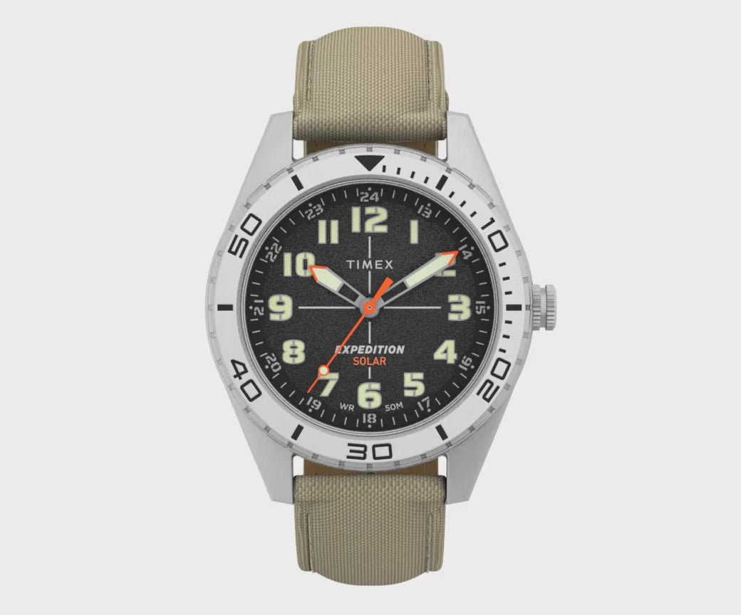 TW4B30700 Reloj Timex Expedition Field Solar de hombre pulsera de tela 43 mm