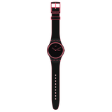 SO29P700 Reloj Swatch Minimal Line Pink unisex banda de caucho