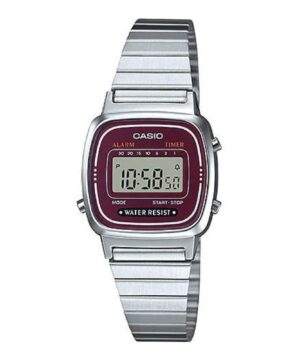 Reloj mujer digital vintage Casio LA-670WA-4 – Magente