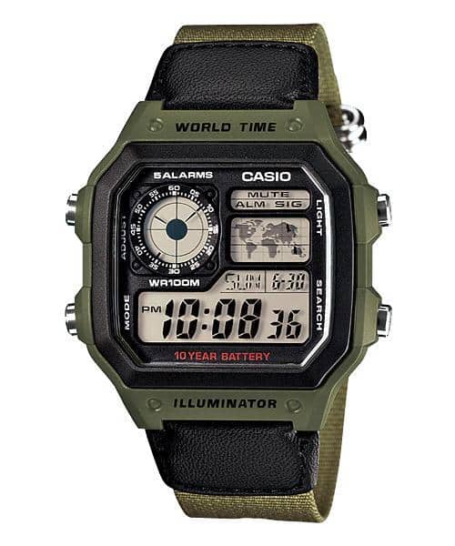 AE-1200WHB-3BV Reloj Casio Hombre-0