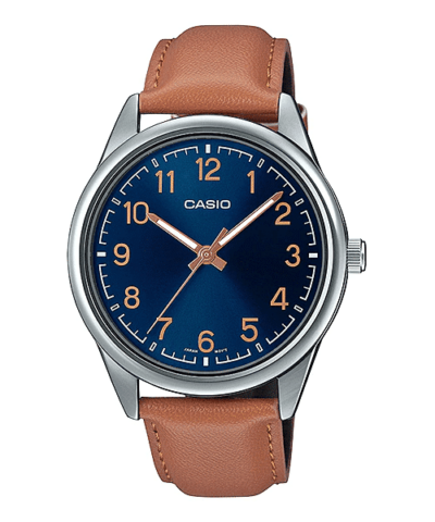 MTP-V005L-2B4 Reloj Casio Caballero-0