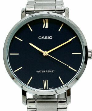 Reloj Casio Mtp-vt01d-1b Plateado Hombre