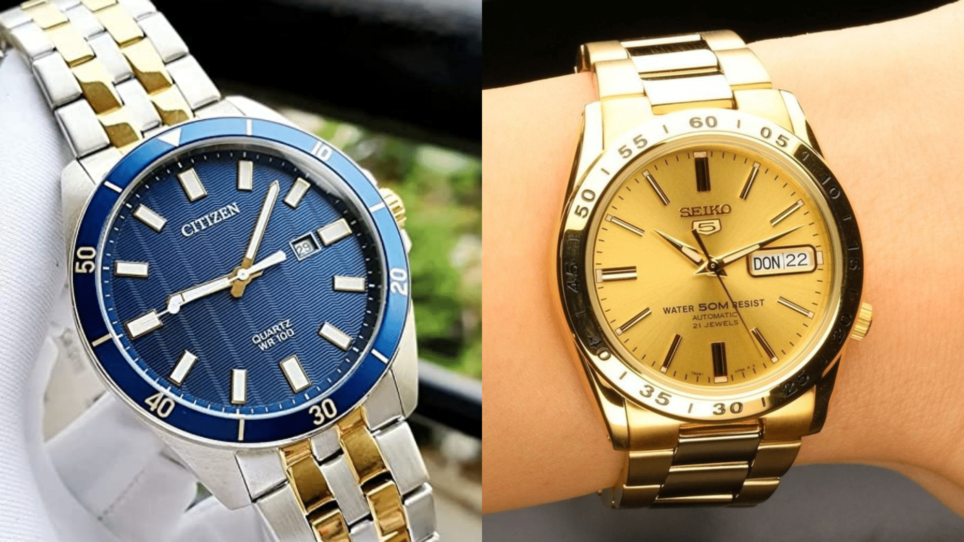 Qu reloj es mejor Citizen o Seiko Relojes Guatemala