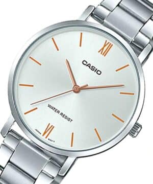 CASIO Reloj Mujer Casio Ltp-vt01d-7b Plateado Análogo