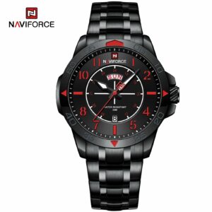 NF9204S Reloj Naviforce para Hombre Rojo