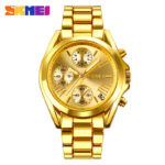 1897 Skmei Reloj Unisex Dorado