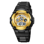 2156GDBK Reloj Skmei Dorado con negro