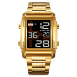 2206GDBK reloj Skmei Dorado