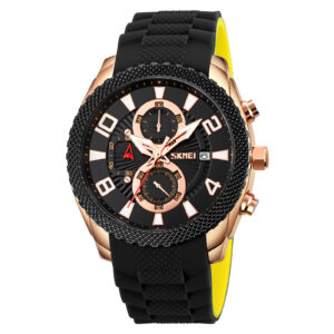 9269RGBK Reloj Skmei Oro rosa con negro