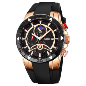 9270RGBK Reloj Skmei Oro rosa con negro