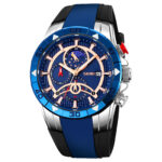 9270SIBU reloj Skmei Plateado con azul